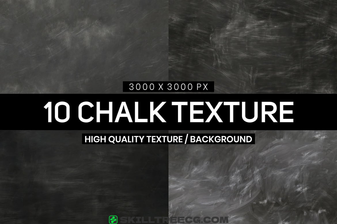 10 Chalk Textures（955138）-技能树